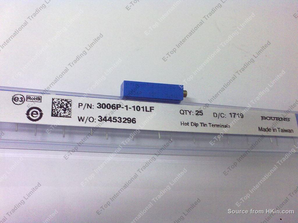 Potentiometers, Variable Resistors - Trimmer Potentiometers