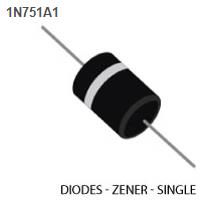 Discrete Semiconductor Products - Diodes - Zener - Single