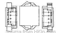 Connectors, Interconnects - Rectangular Connectors - Adapters