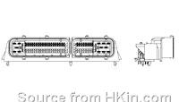 Connectors, Interconnects - Rectangular Connectors - Headers, Male Pins