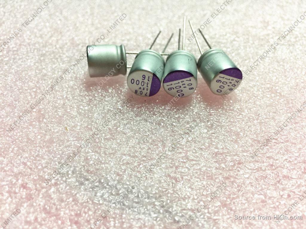 Capacitors - Aluminum - Polymer Capacitors