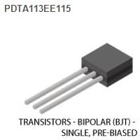 Discrete Semiconductor Products - Transistors - Bipolar (BJT) - Single, Pre-Biased