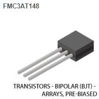 Discrete Semiconductor Products - Transistors - Bipolar (BJT) - Arrays, Pre-Biased