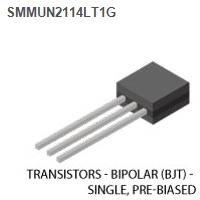 Discrete Semiconductor Products - Transistors - Bipolar (BJT) - Single, Pre-Biased