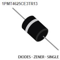 Discrete Semiconductor Products - Diodes - Zener - Single