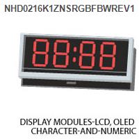 Optoelectronics - Display Modules - LCD, OLED Character and Numeric