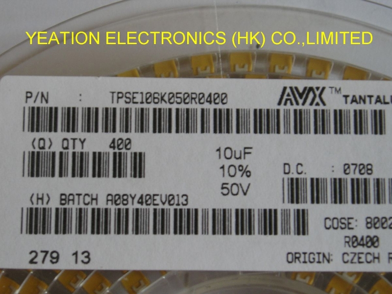 Capacitors - Tantalum Capacitors