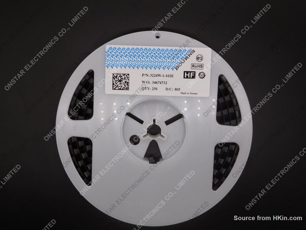 Potentiometers, Variable Resistors - Trimmer Potentiometers