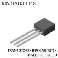 Discrete Semiconductor Products - Transistors - Bipolar (BJT) - Single, Pre-Biased