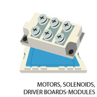 Motors, Solenoids, Driver Boards-Modules - Motor Driver Boards, Modules